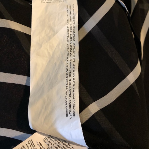 Monochrome chiffon drapé Top - Picture 3 of 6